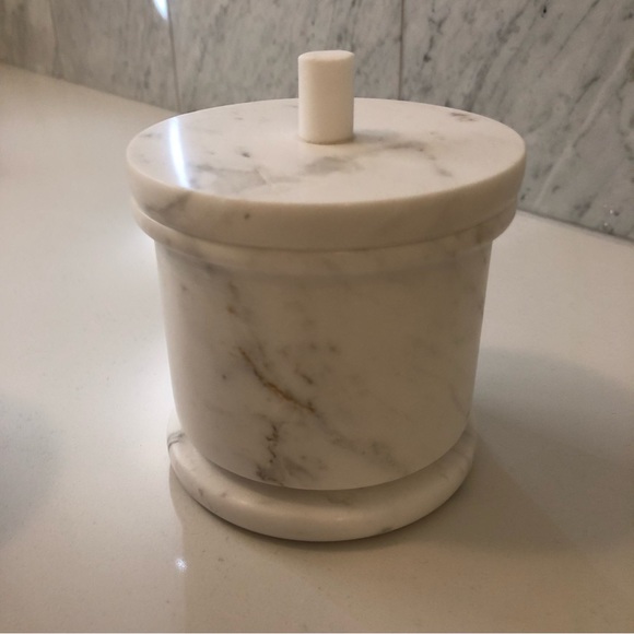 Pottery Barn Marble Canister - Picture 4 of 5
